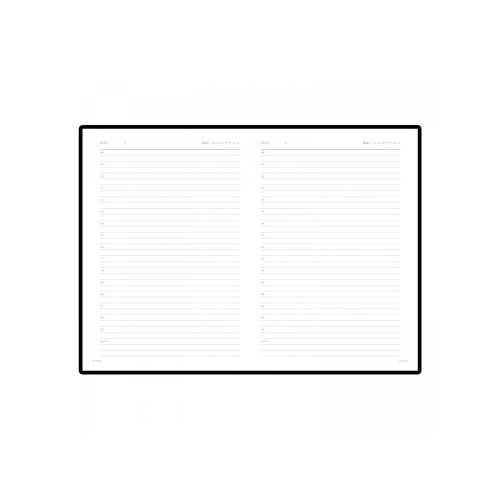 Ежедневник А5 недатированный «Polo», красный