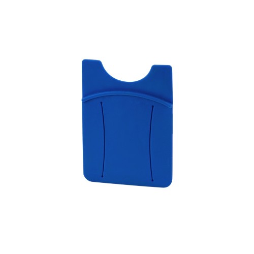 Картхолдер для телефона с держателем «Trighold», ярко-синий