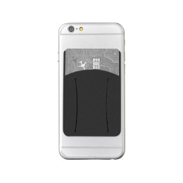 Картхолдер для телефона с держателем «Trighold», черный