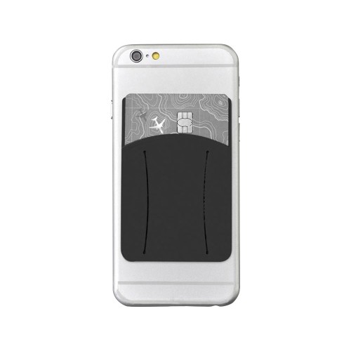 Картхолдер для телефона с держателем «Trighold», черный