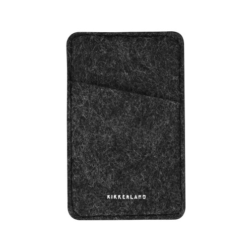 Картхолдер с креплением на телефон "Slot", темно-серый