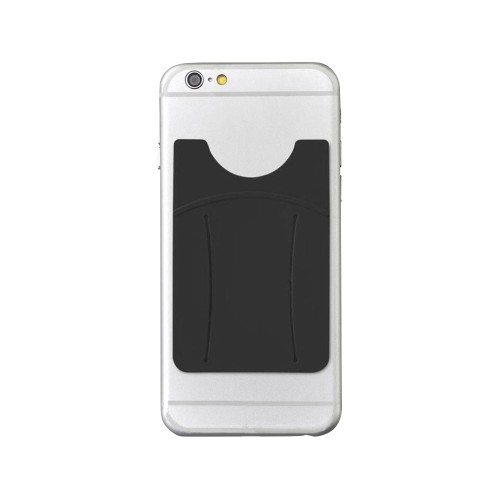 Картхолдер для телефона с держателем «Trighold», черный