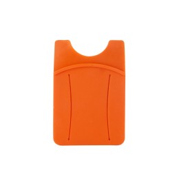 Картхолдер для телефона с держателем «Trighold», оранжевый