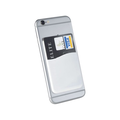 Картхолдер с креплением на телефон «Gummy», белый