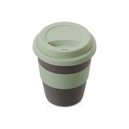 Стакан с силиконовой крышкой "Cafe", olive