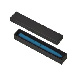 Шариковая металлическая ручка "Minimalist" софт-тач, морская волна