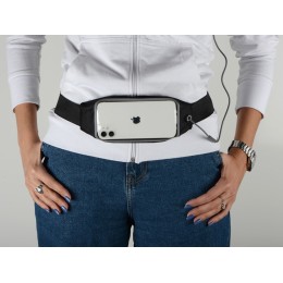Сумка на пояс "Спринт", черный