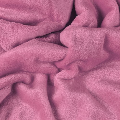 Плед мягкий флисовый Fancy, пыльно-розовый