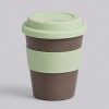 Стакан с силиконовой крышкой "Cafe", olive