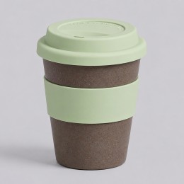 Стакан с силиконовой крышкой "Cafe", olive