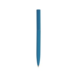 Шариковая металлическая ручка "Minimalist" софт-тач, морская волна