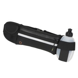 Спортивная сумка для бега с бутылкой 270ml "Marathon", черный