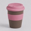 Стакан с силиконовой крышкой "Cafe", dust pink