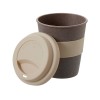 Стакан с силиконовой крышкой "Cafe", beige