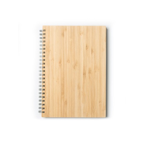 Набор GALA: блокнот А5, ручка шариковая, бамбук, бежевый