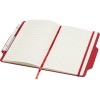 Nexus блокнот формата А5 в твердой обложке с ручкой и карандашом - Красный