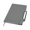 Nexus блокнот формата А5 в твердой обложке с ручкой и карандашом - Серый