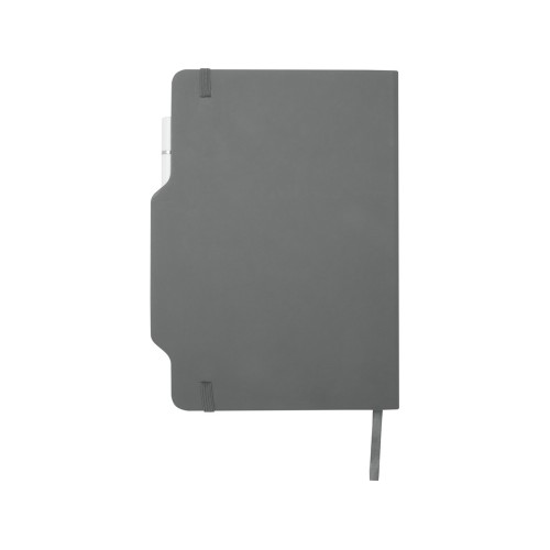 Nexus блокнот формата А5 в твердой обложке с ручкой и карандашом - Серый