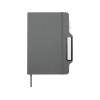 Nexus блокнот формата А5 в твердой обложке с ручкой и карандашом - Серый