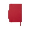 Nexus блокнот формата А5 в твердой обложке с ручкой и карандашом - Красный
