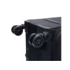 Чемодан TORBER Brosno, чёрный, нейлон 600D, 43,5 х 19 х 68 см, 56 л