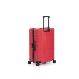 Чемодан TORBER Elton, красный, ABS-пластик, 47 х 32 х 78 см, 96 л