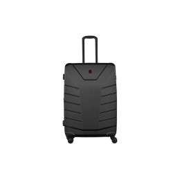 Чемодан WENGER Pegasus, черный, поликарбонат+АБС-пластик, большой, 52х76х30 см, 99 л.