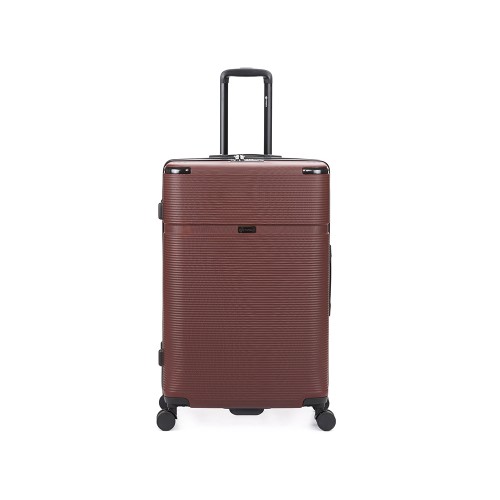 Чемодан TORBER Onego, бордовый, ABS-пластик, 69,5 х 46 х 26 см, 69 л