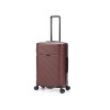 Чемодан TORBER Onego, бордовый, ABS-пластик, 79,5 х 51 х 29 см, 103 л
