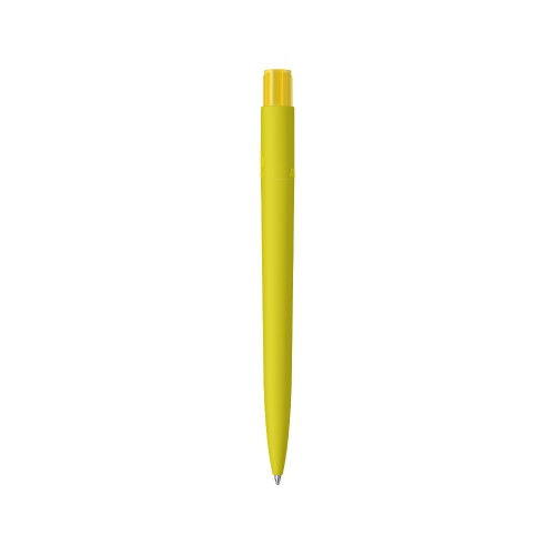 Шариковая ручка "RECYCLED PET PEN PRO K transparent GUM" soft-touch, желтый
