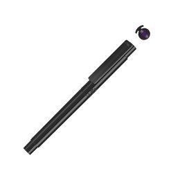 Капиллярная ручка в корпусе из переработанного материала rPET "RECYCLED PET PEN PRO FL», черный с фиолетовым