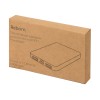 Портативное зарядное устройство из rPET "Reborn", 5000 mAh, серый
