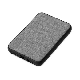 Портативное зарядное устройство из rPET "Reborn", 5000 mAh, серый