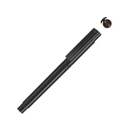 Капиллярная ручка в корпусе из переработанного материала rPET "RECYCLED PET PEN PRO FL», черный с коричневым