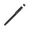 Капиллярная ручка в корпусе из переработанного материала rPET "RECYCLED PET PEN PRO FL», черный с оранжевым