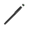 Капиллярная ручка в корпусе из переработанного материала rPET "RECYCLED PET PEN PRO FL», черный с салатовым