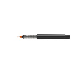 Капиллярная ручка в корпусе из переработанного материала rPET "RECYCLED PET PEN PRO FL», черный с оранжевым