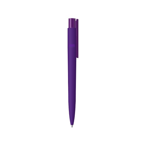 Шариковая ручка "RECYCLED PET PEN PRO K transparent GUM" soft-touch, фиолетовый