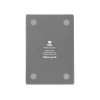 Беспроводная зарядка-подставка с подсветкой "Glow box", серый (Р)