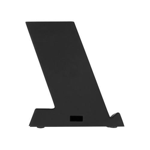 Беспроводная зарядка-подставка с подсветкой "Glow box", черный (Р)