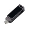 Флешка 32 ГБ USB Type-C и USB 3.0 с подсветкой лого «Спинлайт»