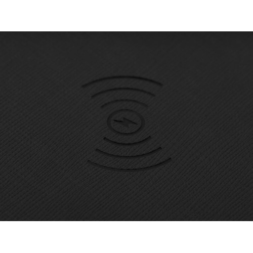Многофункциональный коврик для мыши «Multi Pad» с беспроводной зарядкой и LCD экраном, 10 Вт, черный