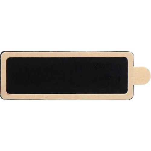 USB 2.0- флешка на 32 Гб c подсветкой логотипа «Hook LED», темно-серый, синяя подсветка