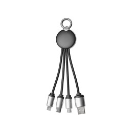 Кабель 3-в-1 с подсветкой лого «Ion mini»