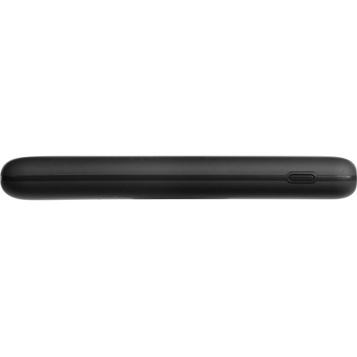 Внешний беспроводной аккумулятор с подсветкой лого "Reserve X". 8000 mAh, черный