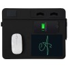 Многофункциональный коврик для мыши «Multi Pad» с беспроводной зарядкой и LCD экраном, 10 Вт, черный