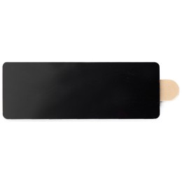 USB 2.0- флешка на 32 Гб c подсветкой логотипа «Hook LED», темно-серый, синяя подсветка