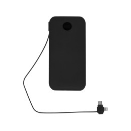 Внешний беспроводной аккумулятор с подсветкой лого «Astro», 10000 mAh, черный