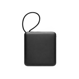 Магнитный беспроводной внешний аккумулятор c подсветкой лого «Энчант», 10000 мАч, черный