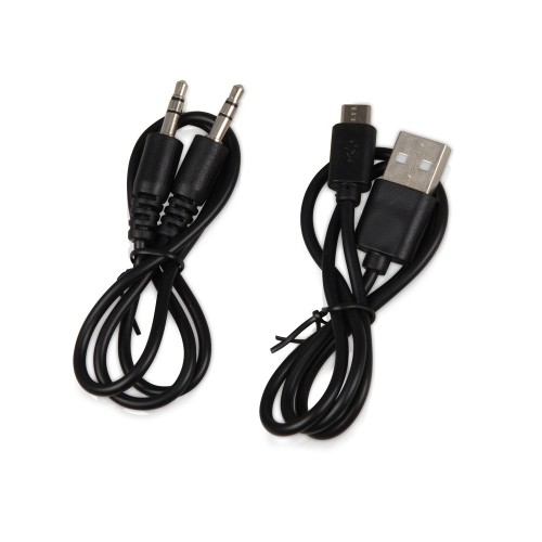 Портативная колонка «Ring neon» с белой подсветкой корпуса, серебристый